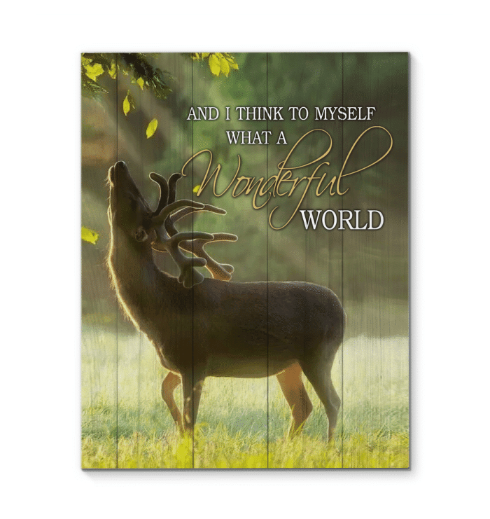 Hunting - And I Think To Myself - Canvas Wall Art
