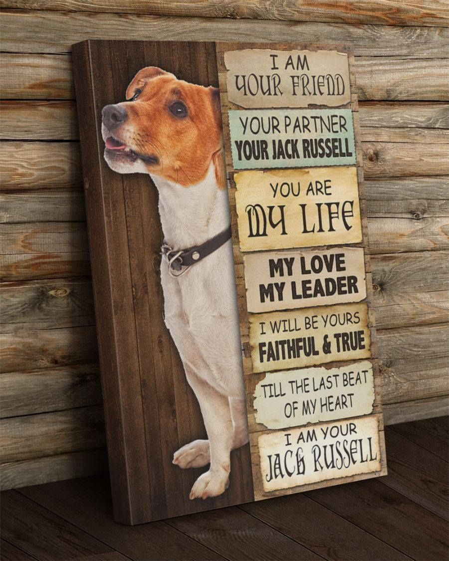 Jack Russell My Life - Canvas