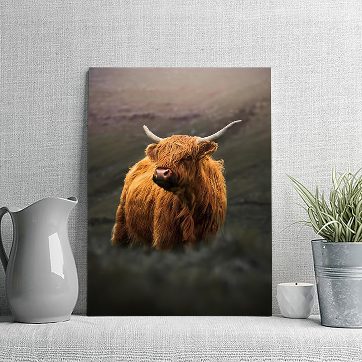 Faroese Highland Cattle Canvas Wall Art - Canvas Prints, Canvas Paintings, Prints For Sale, Canvas On Sale