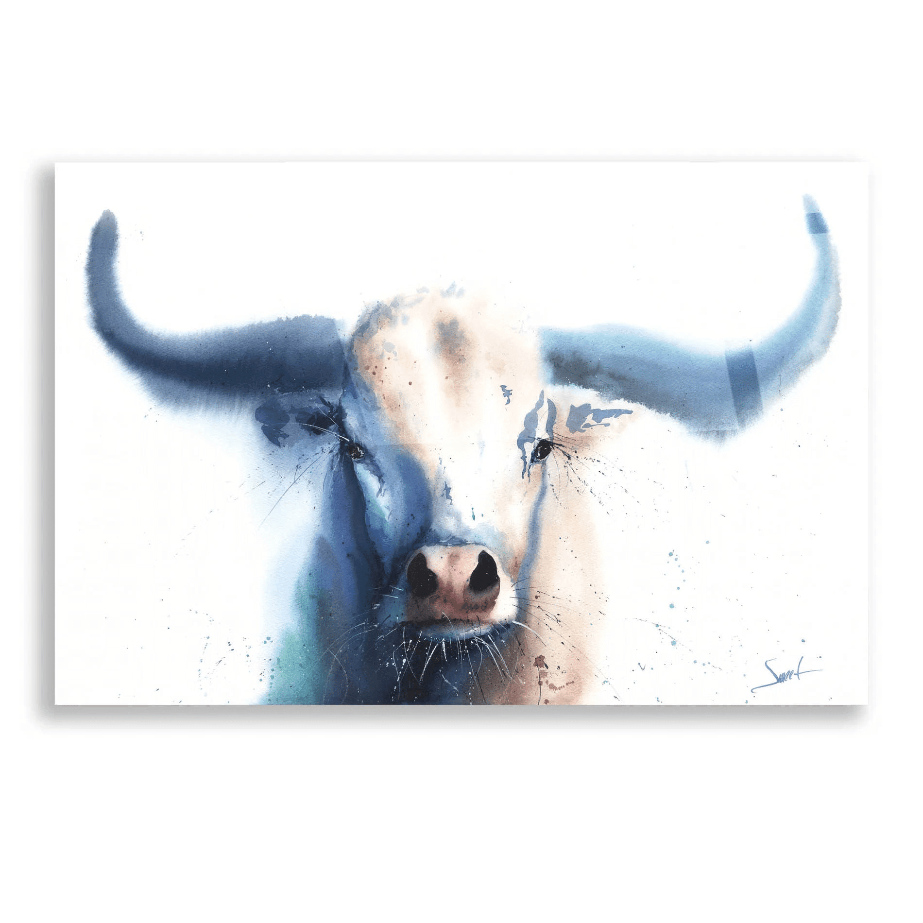 Bull' by Eric Sweet Canvas Wall Art Decor