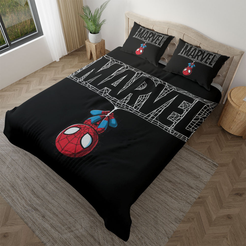 Parure de lit Spider-Man, Spider-Man Marvel, Spider-Man Marvel Housse -  Maison des Français