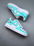2021 Nike Air Force 1 07 Low White Green Clown Multi Color CW2288-146