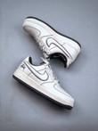 Stussy X Nike Air Force 1 Low White Black Shoes UN1635-702