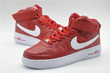 Nike Air Force 1 High Gym Red Perforated 315121-606