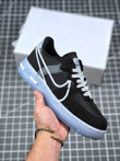 Nike Air Force 1 React Qs Light Bone Black Blue White Shoes CQ8879-103