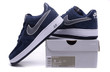 Nike Air Force 1 Midnight Navy Cool Grey Sneakers 488298-433