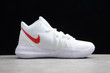 Nike Kyrie 5 White Blue Red Basketball Shoes Sneakers AO2918-608