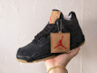 Nike Air Jordan 4 Retro Black Denim AO2571-001