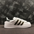Adidas Wmns Superstar White Black Gold G54692