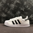 Adidas Original Superstar Canvas Picking Cloud White Core Black S82569