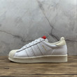 Adidas 424 X Superstar Shell Toe 'White Scarlet' FW7624
