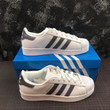 Adidas Originals Superstar Shoes White/Gray BY3922