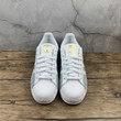 Adidas Originals Superstars Cloud White Grey Metallic Gold GX7919
