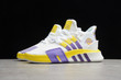 Adidas EQT Bask Adv White Purple Yellow FU9411