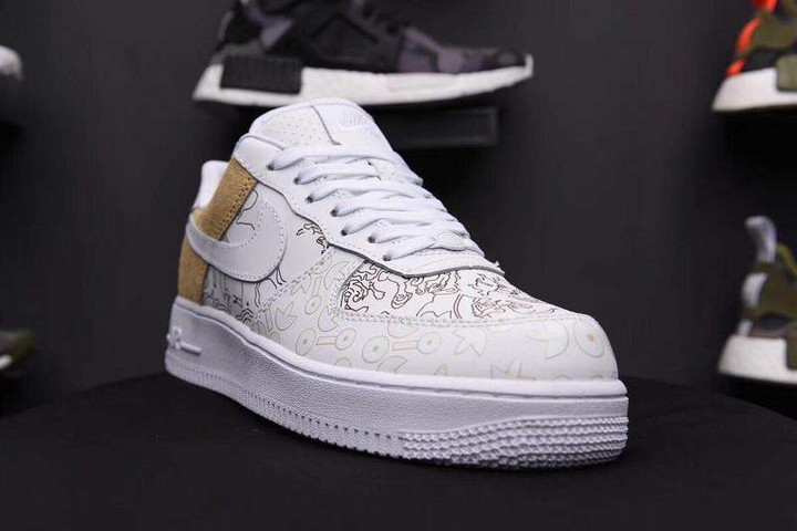 2018 Nike Air Force 1 Low Prm Yotd 'Year Of The Dog' White A09281-100
