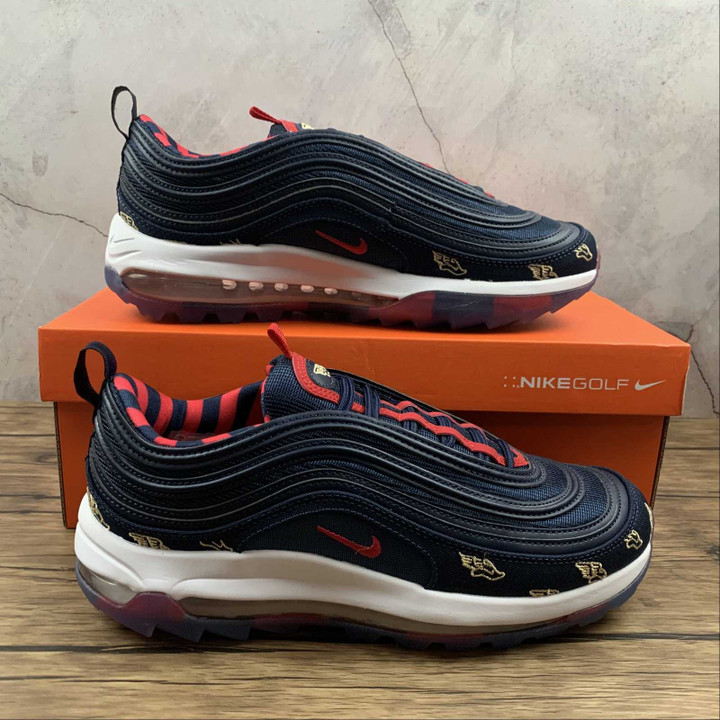Nike Air Max 97 G Nrg Wing It Golf Shoes Sneakers Obsidian CK1220-400
