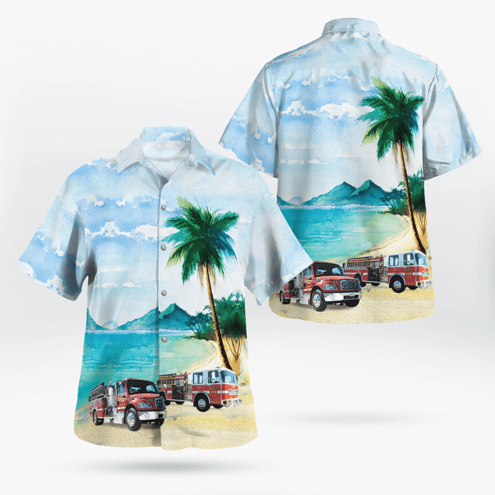 Lafourche Crossing 308 Fire Hawaiian Shirt NLSI0208BG08