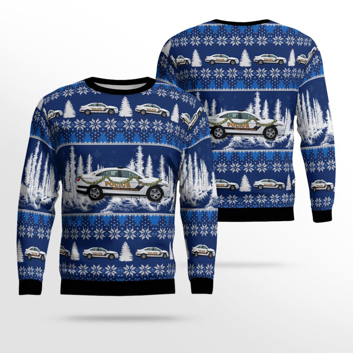 US Capital Police Christmas Ugly Sweater 3D TRHH0510BC01
