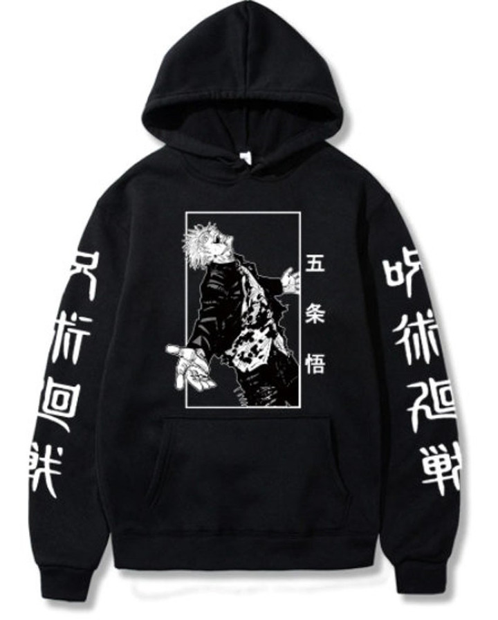 Anime Hoodie INSPIRED Jujutsu kaisen Pullover Hoodie, UNISEX, Great quality soft and comfortable!  comes in various colours and sizes!