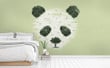 Deforestation Cute Panda Face Wallpaper Wall Mural Home Decor