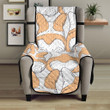 Corgi Bum Pattern Chair Cover Protector