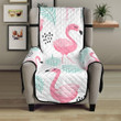 Cute Flamingo Pattern Chair Cover Protector