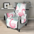 Cute Flamingo Pattern Chair Cover Protector