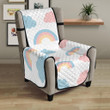 Cute Rainbow Clound Pattern Chair Cover Protector