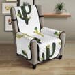 Cute Cactus Pattern Chair Cover Protector
