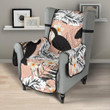 Toucan Theme Pattern Chair Cover Protector