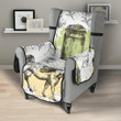 Cow Pattern Chair Cover Protector