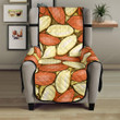 Peanut Pattern Background Chair Cover Protector