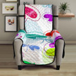 Colorful Dragonfly Pattern Chair Cover Protector