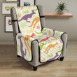 Colorful Kangaroo Pattern Chair Cover Protector