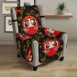 Daruma Bamboo Pattern Chair Cover Protector