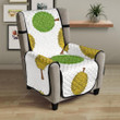 Durian Background Pattern Chair Cover Protector