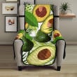 Avocado Leaves Pattern Chair Cover Protector