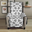 Arabic Gary Pattern Chair Cover Protector