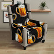 Beer Pattern Background Chair Cover Protector