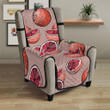 Grapefruit Pattern Background Chair Cover Protector