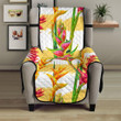 Heliconia Pattern Chair Cover Protector