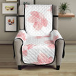 Pink Sakura Cherry Blossom Pattern Chair Cover Protector