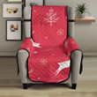 Deer Pattern Background Chair Cover Protector