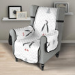 Penguin Pattern Chair Cover Protector