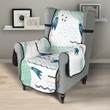 Crocodile Diver Pattern Chair Cover Protector