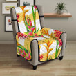 Heliconia Pattern Chair Cover Protector