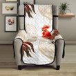 Rooster Chicken Pattern Chair Cover Protector
