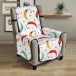 Red Green Yellow Chili Pattern Chair Cover Protector