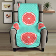 Grapefruit Green Background Chair Cover Protector