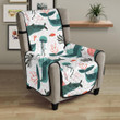 Whale Jelly Fish Pattern Chair Cover Protector